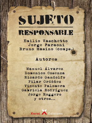 cover image of Sujeto responsable